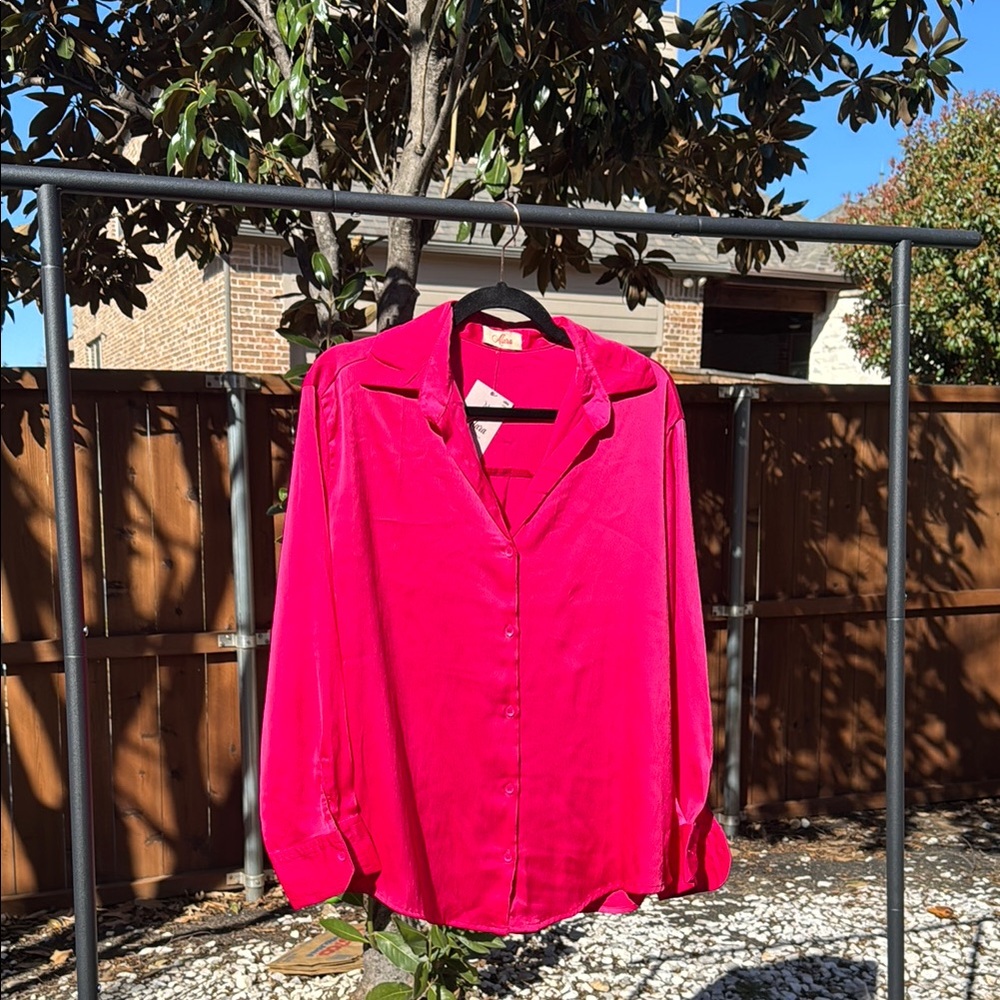 Elegant Pink Women's Top